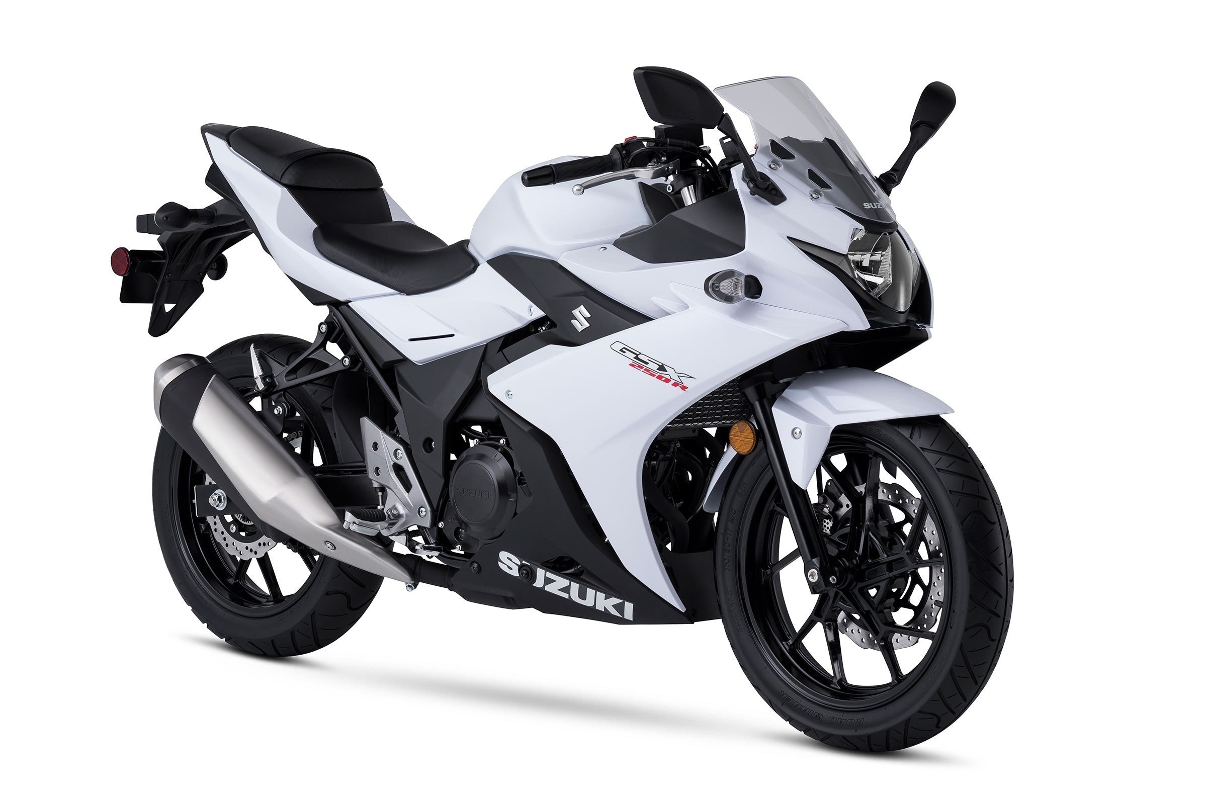 Amotopart 2017-2020 Suzuki GSX250R Fairing White Kit