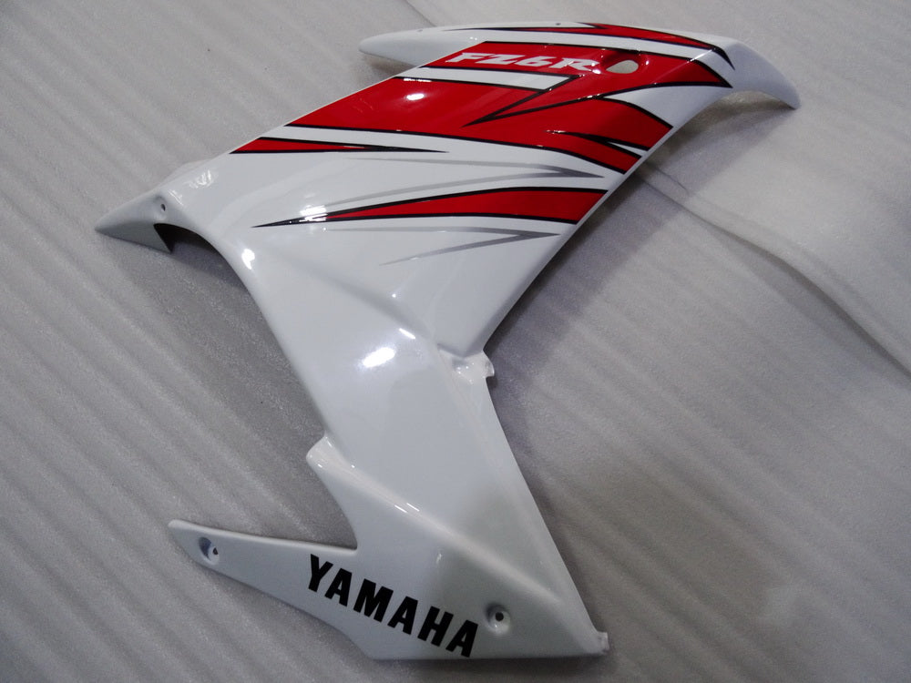 Amotopart 2009-2015 Yamaha FZ6R 
White Red Fairing Kit