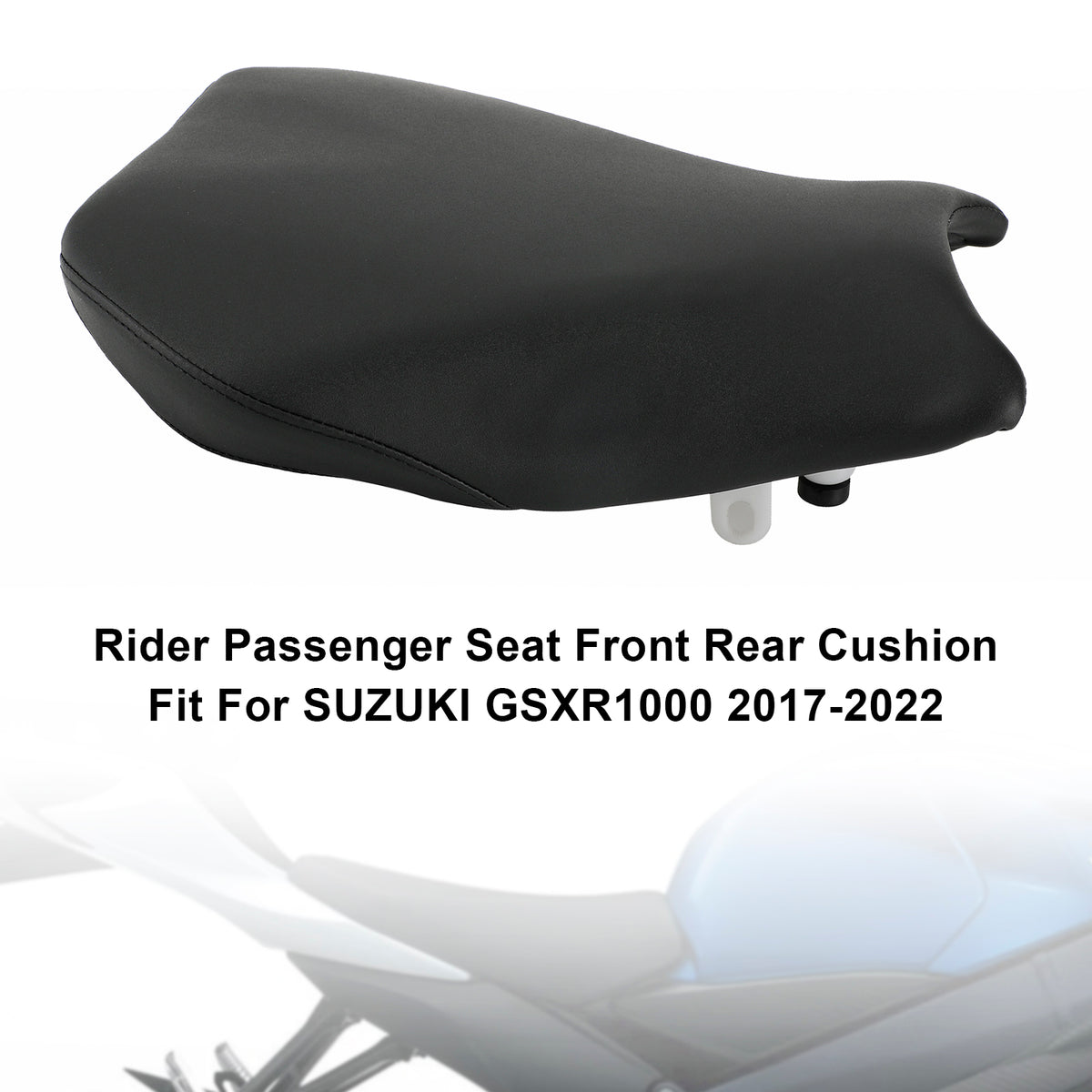 Ersetzen Sie den Fahrer- und Beifahrersitz vorne und hinten für Suzuki Gsxr1000 2017–2022