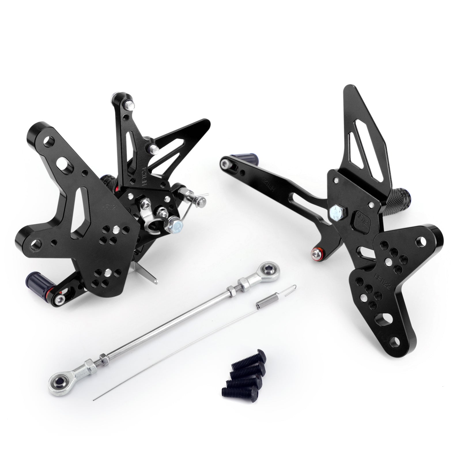 Rearsets Rear Sets Footpegs Footrest For Kawasaki ZX-R 400 Ninja 2018-2019 Generic