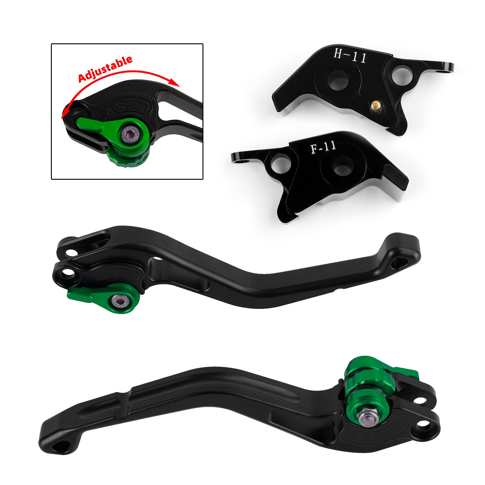 Nouveau levier de frein d'embrayage court adapté pour Ducati 749 999/S/R 848 1098 1198 S4RS