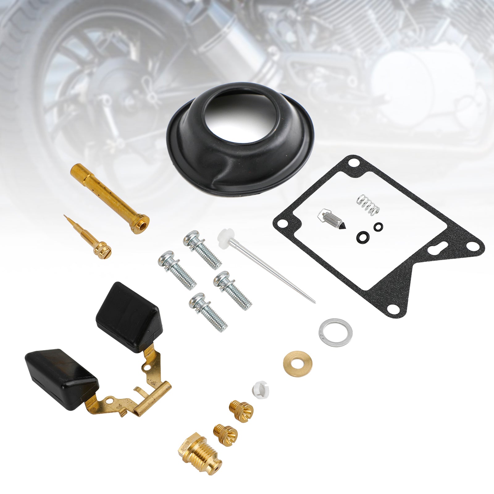 Kit de reparación de carburador compatible con Yamaha Virago 750 XV750 1981-1983