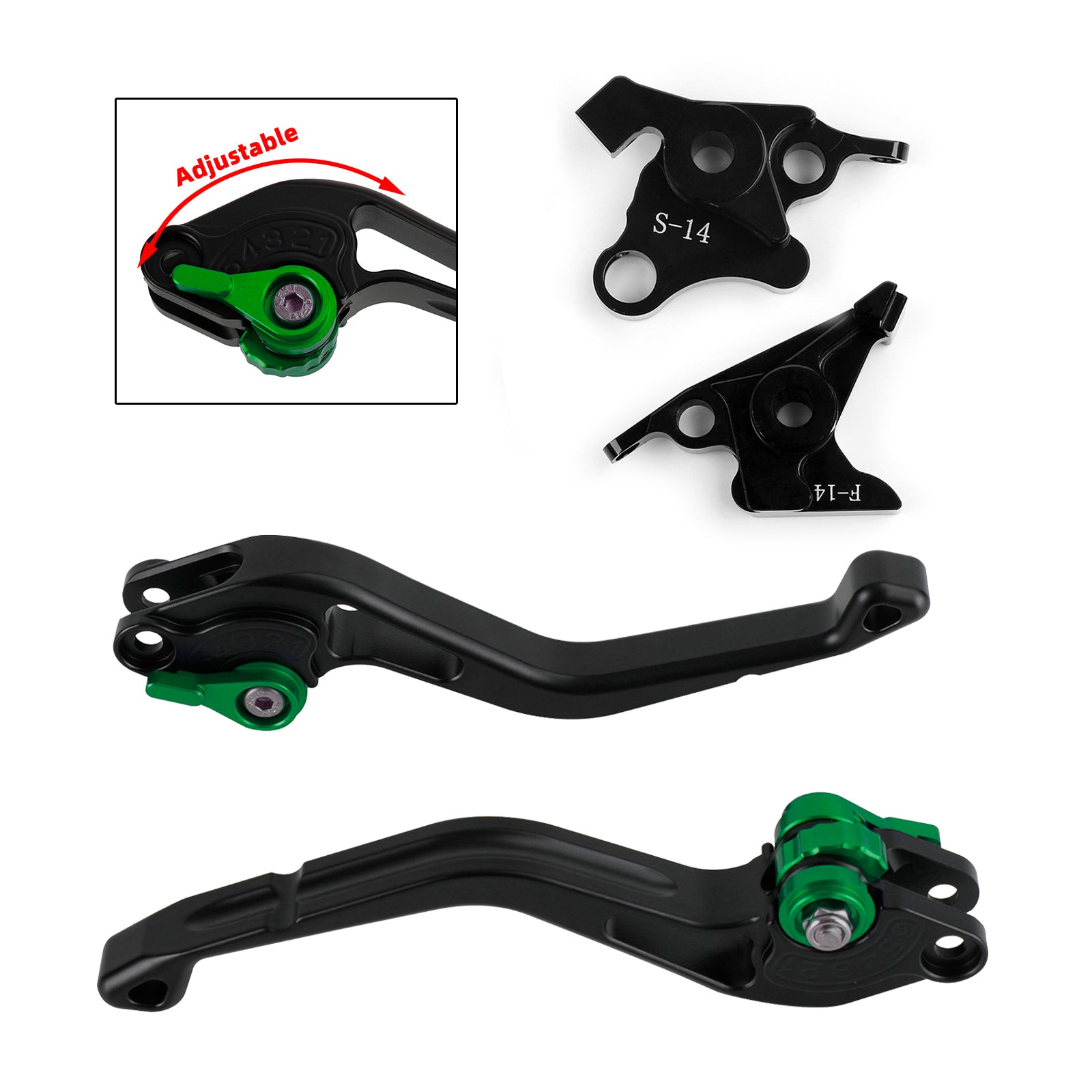 NEW Short Clutch Brake Lever fit for Suzuki GSF650 GSX1250 GSXR1300 DL1000