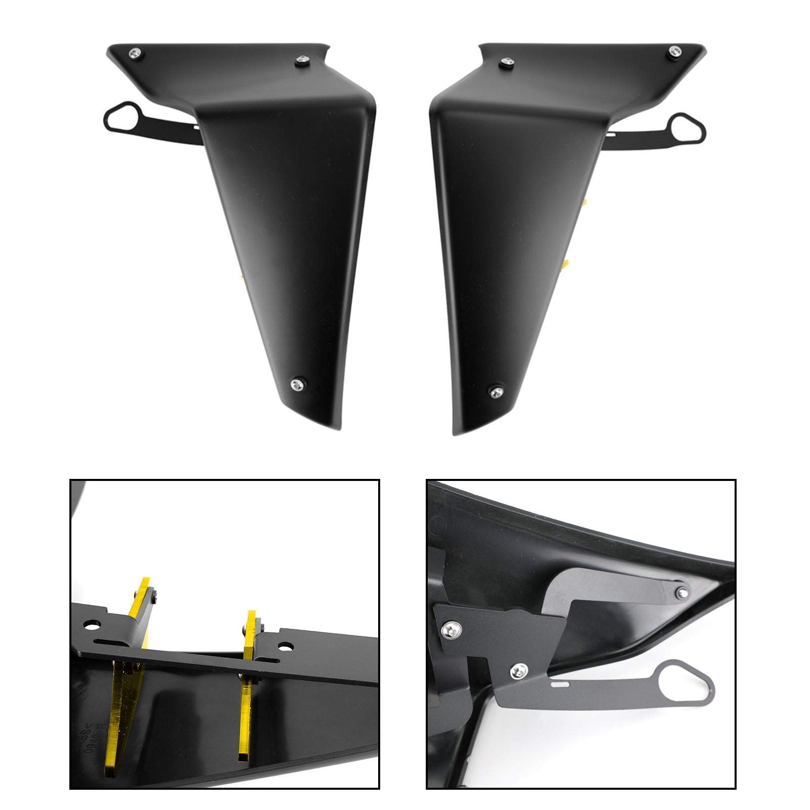 Side Spoilers Aerodynamic Wing Deflector For YAMAHA MT-09 SP FZ09 2021-2022