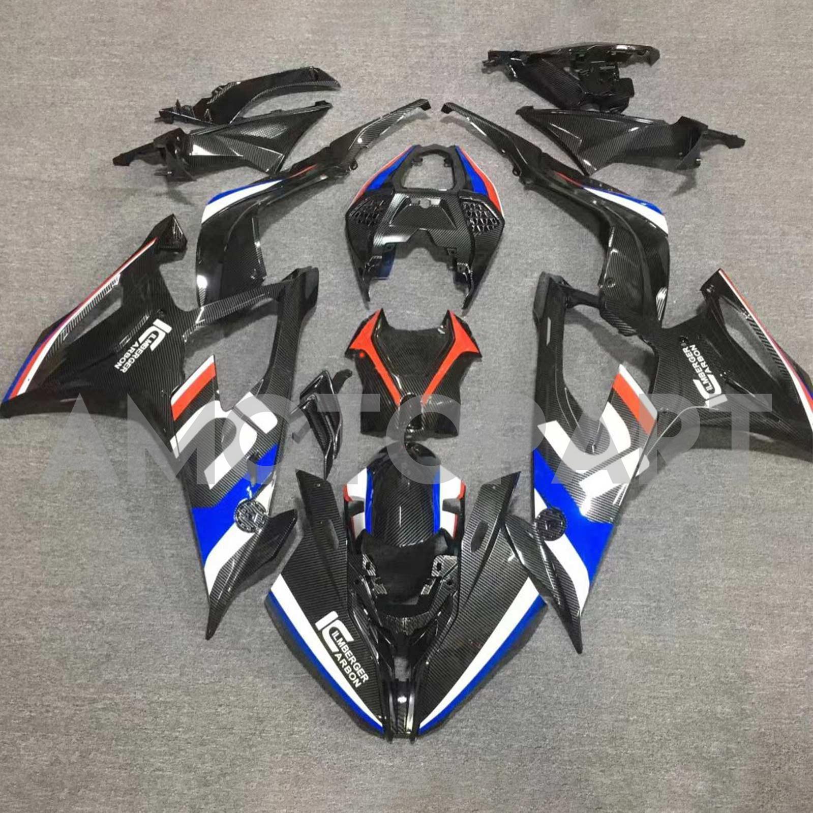 Amotopart 2019-2022 BMW S1000RR/M1000RR Carbon Multi Racing Fairing Kit