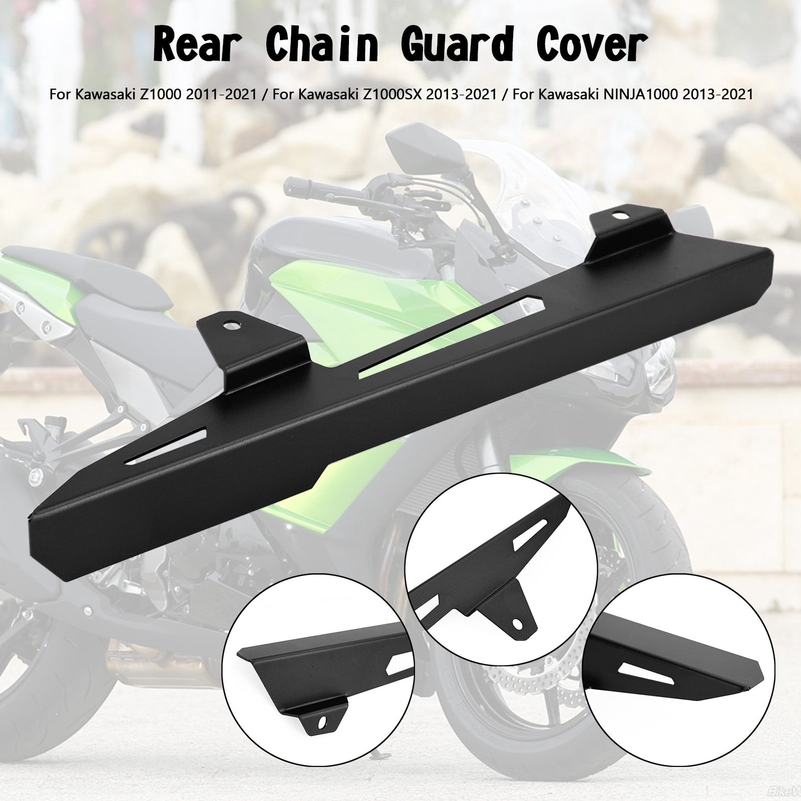 Couvercle de protection de chaîne de pignon pour Kawasaki Z1000SX NINJA 1000 Z1000 11-21