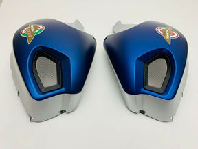 Amotopart Ducati alle Jahre Monster 696/796/1100 S EVO Blue Sliver Verkleidungsset