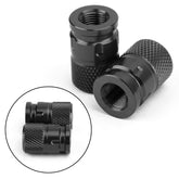 CNC Aluminum Billet Anti-Thief Tire Valve Stem Cap For Motorcycle Car Truck Bike Generic