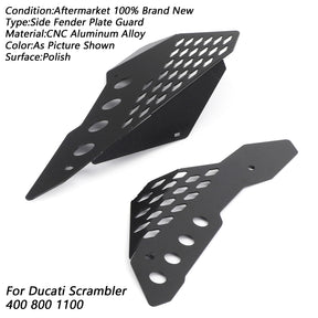 Seat Cushion Side Fender Protector Cover For Ducati Scrambler 400 800 1100