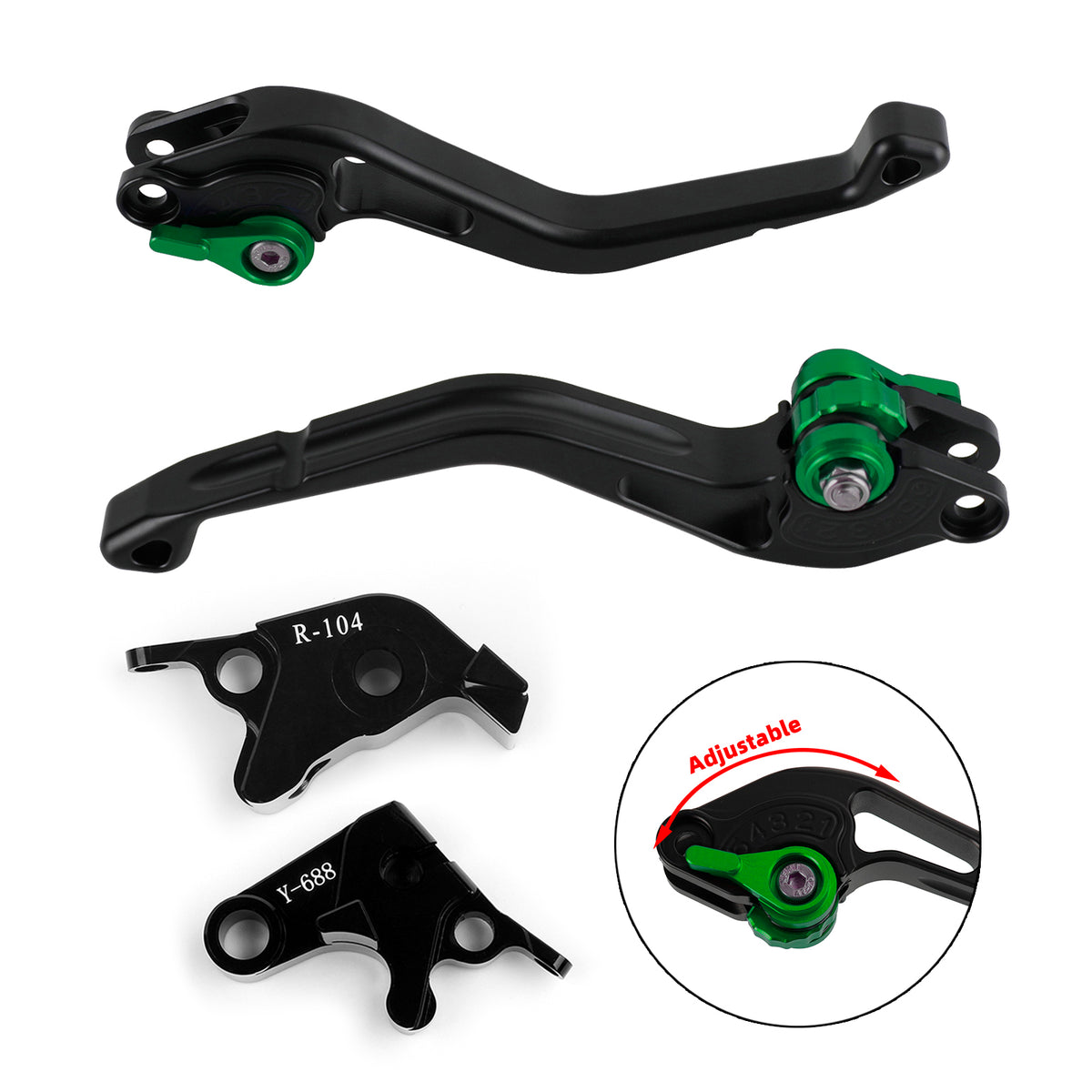 NEW Short Clutch Brake Lever fit for Yamaha YZF R1 R6 R6S CA/EU VERSION
