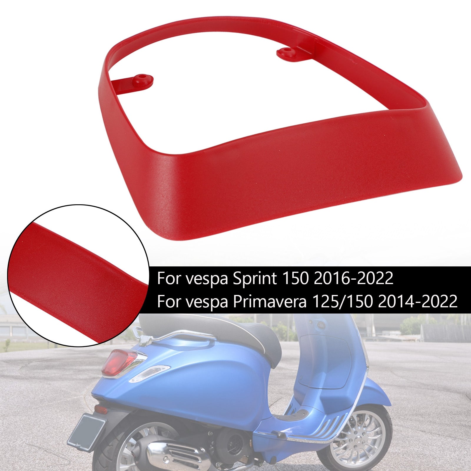 Tail Light Cover Rear Lamp Guard For Sprint Primavera 125/150 2014-2022