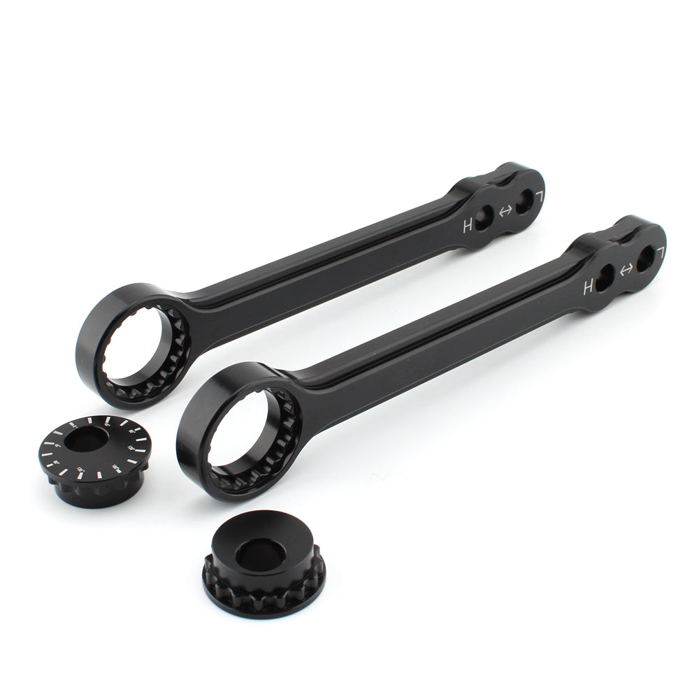 CNC Aluminum Lowering Link Kit 40mm For Kawasaki Ninja 400 250 Z400 Z2
