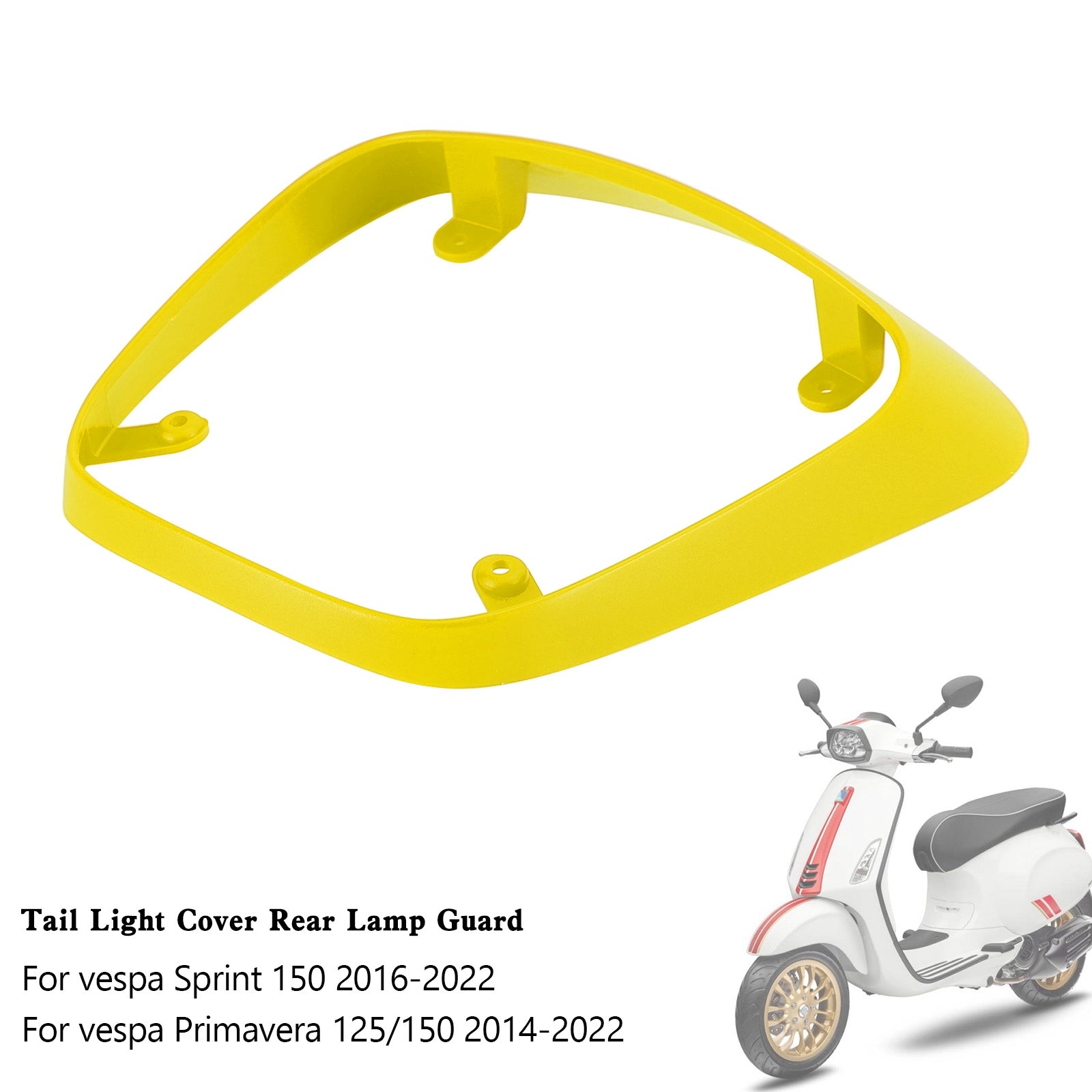 Copertura fanale posteriore Protezione lampada posteriore per Sprint Primavera 125/150 2014-2022