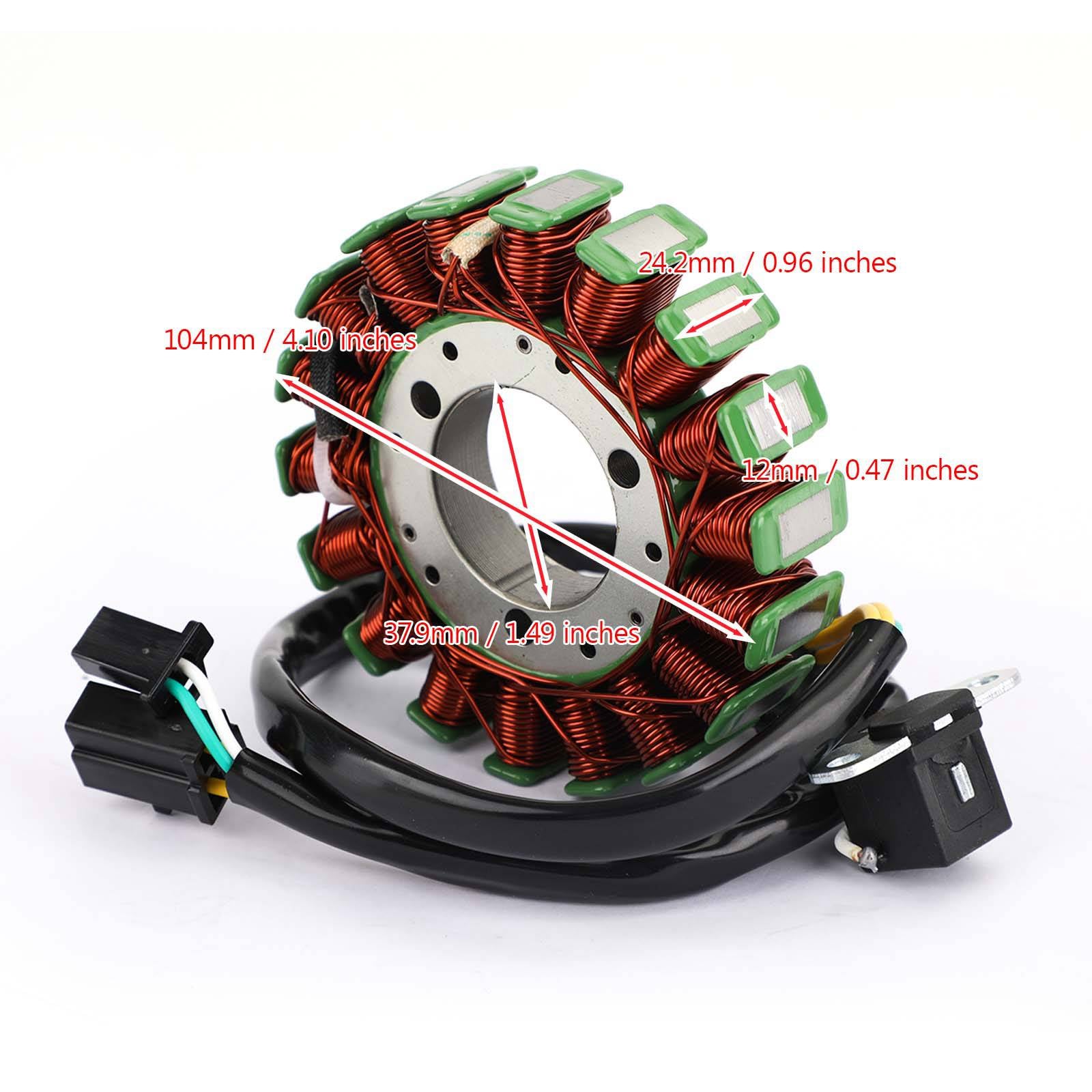 Generator-Stator passend für Cagiva V Raptor 650 / Raptor 650, dh 2001–2007