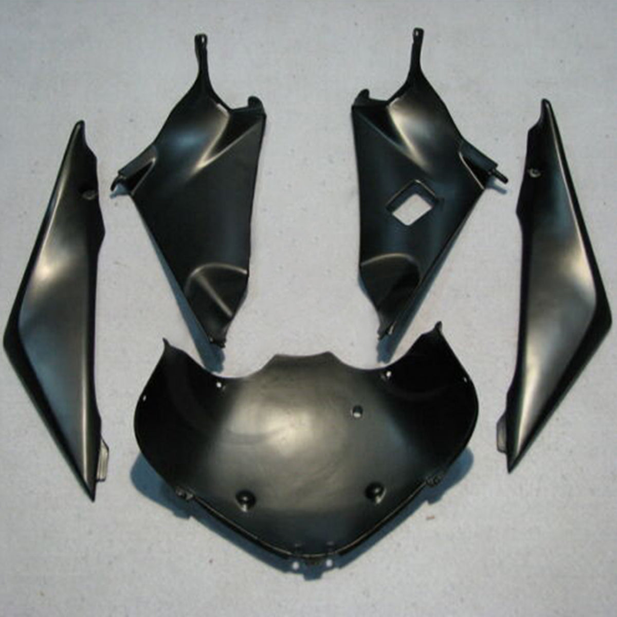 Amotopart 2005-2006 Suzuki GSXR 1000 Kit de carenado azul y blanco