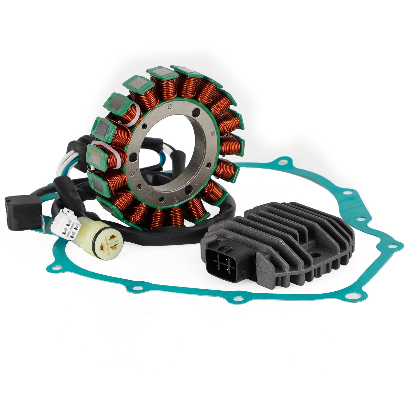 Generator-Stator-Regler-Gleichrichter-Dichtung für Yamaha YXR 660 Rhino 2004–2007. Generisches FedEx Express-Versand