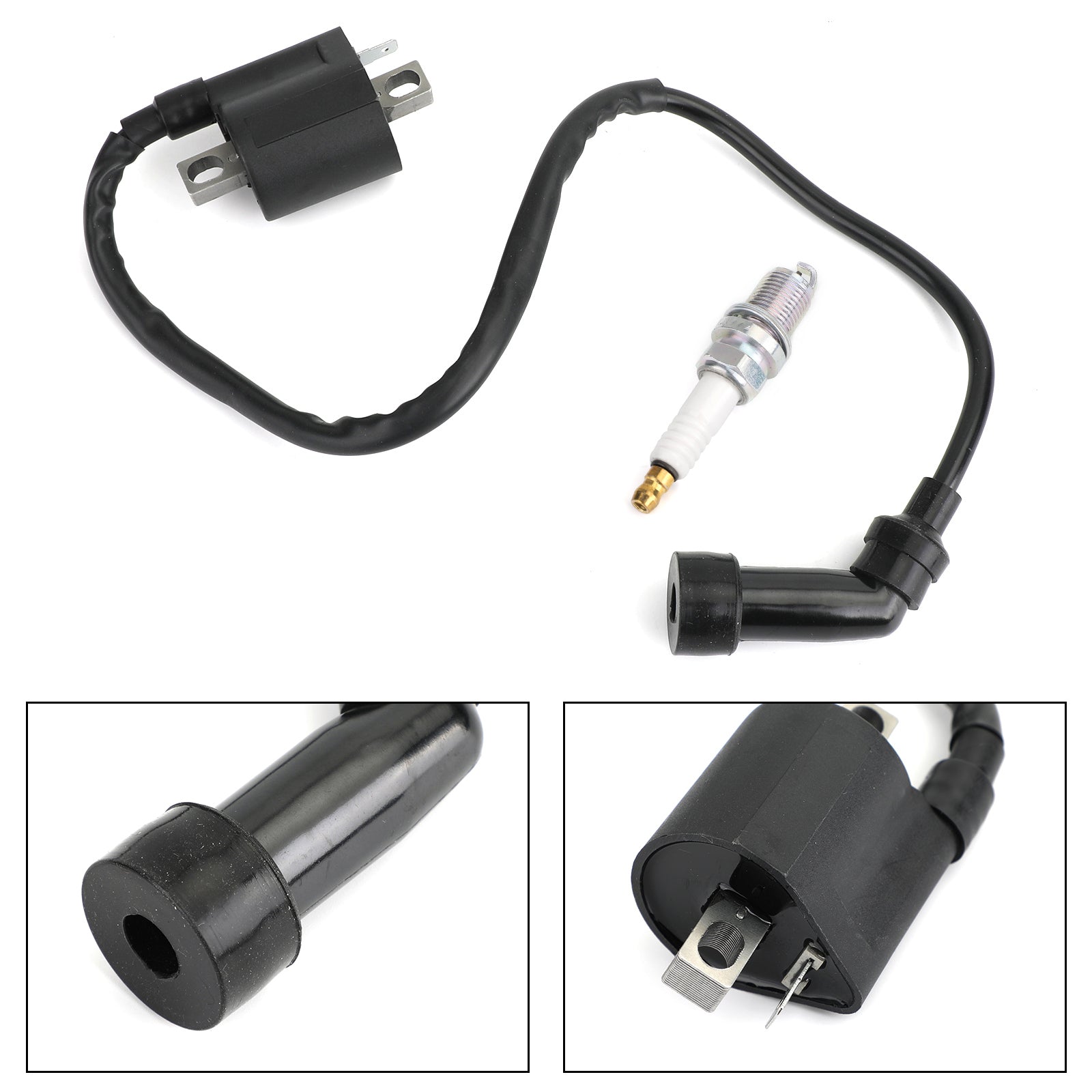 Bobina de encendido + bujía compatible con Polaris ATV Trail Boss 325 330 31401-40F00