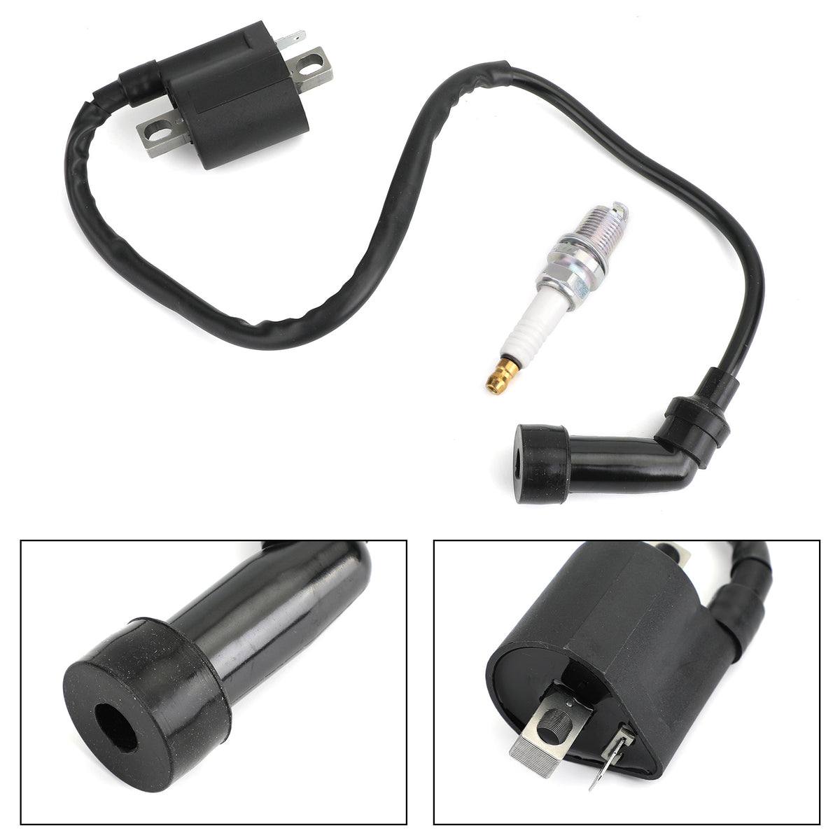 Ignition Coil + Spark Plug fit for Polaris ATV Trail Boss 325 330 31401-40F00