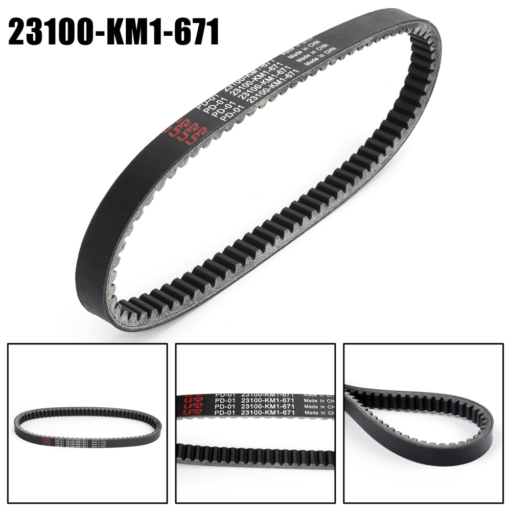 Transmission Belt Premium Drive Belt 23100-KM1-671 For Honda CH250 Elite CN250 Helix Spazio Generic