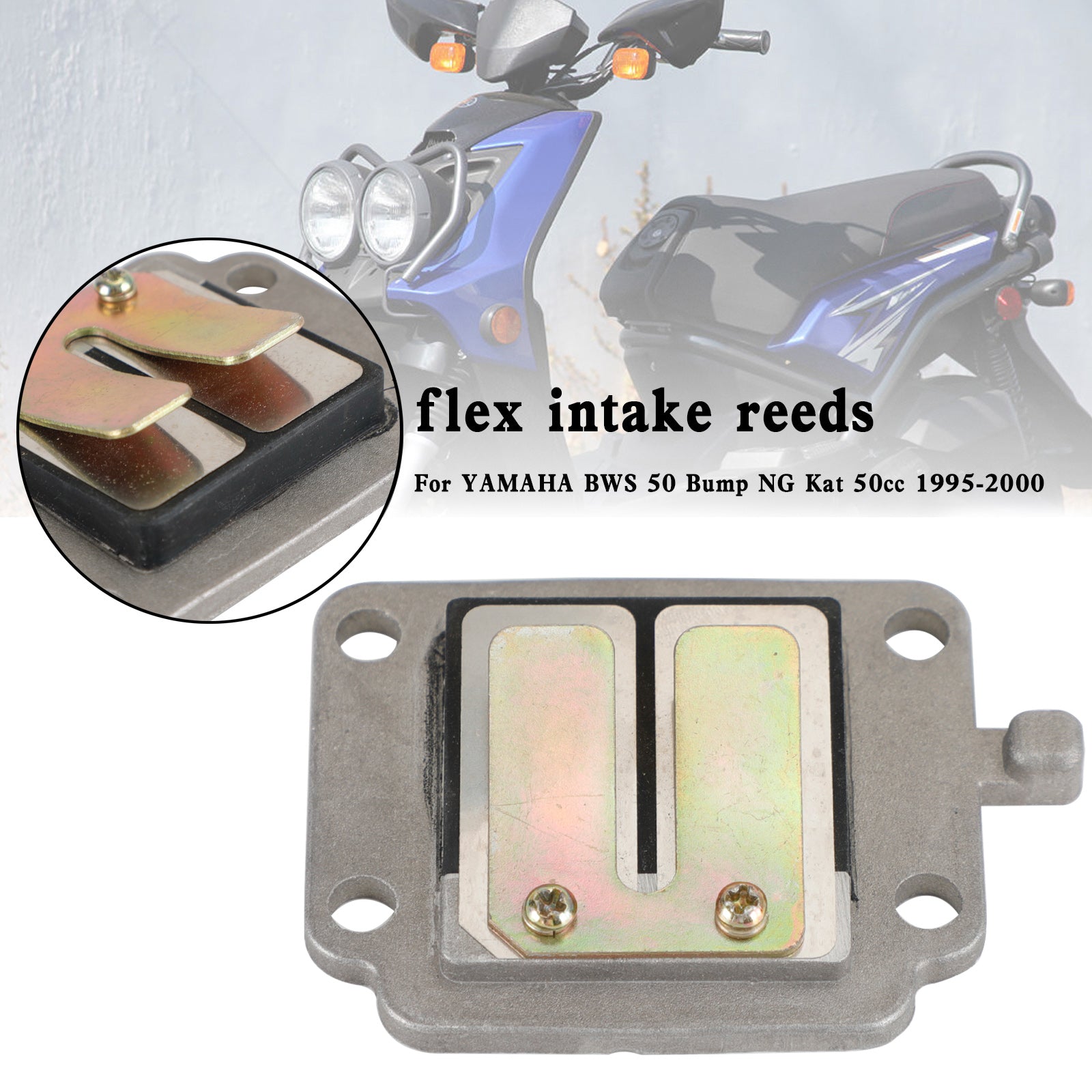 Reed Valve For YAMAHA BWS 50 Bump NG Kat 50cc 1995-2000 3VLE361000 Generic