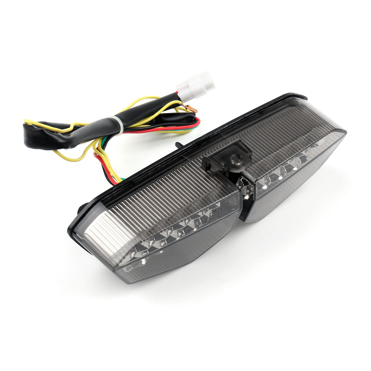 Pilotos Traseros LED De Humo Para Yamaha YZF R6 2001-2002 - Luces Integradas, Estilo Deportivo, Marca XHT