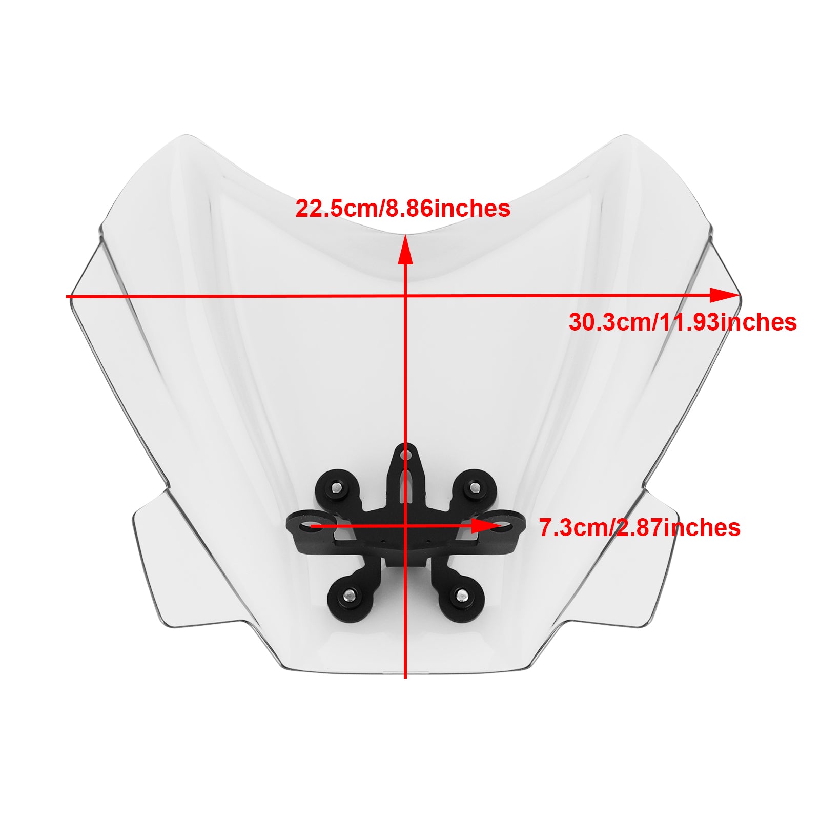 Pare-brise de moto ABS adapté pour Benelli 502 C 2019-2021 générique