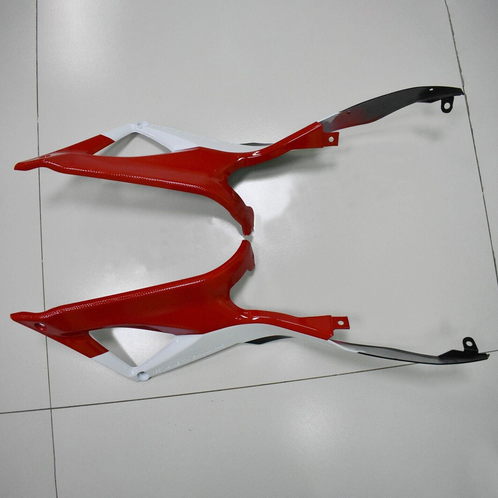 Amotopart All Years Ducati 1098 1198 848 Red White Fairing Kit