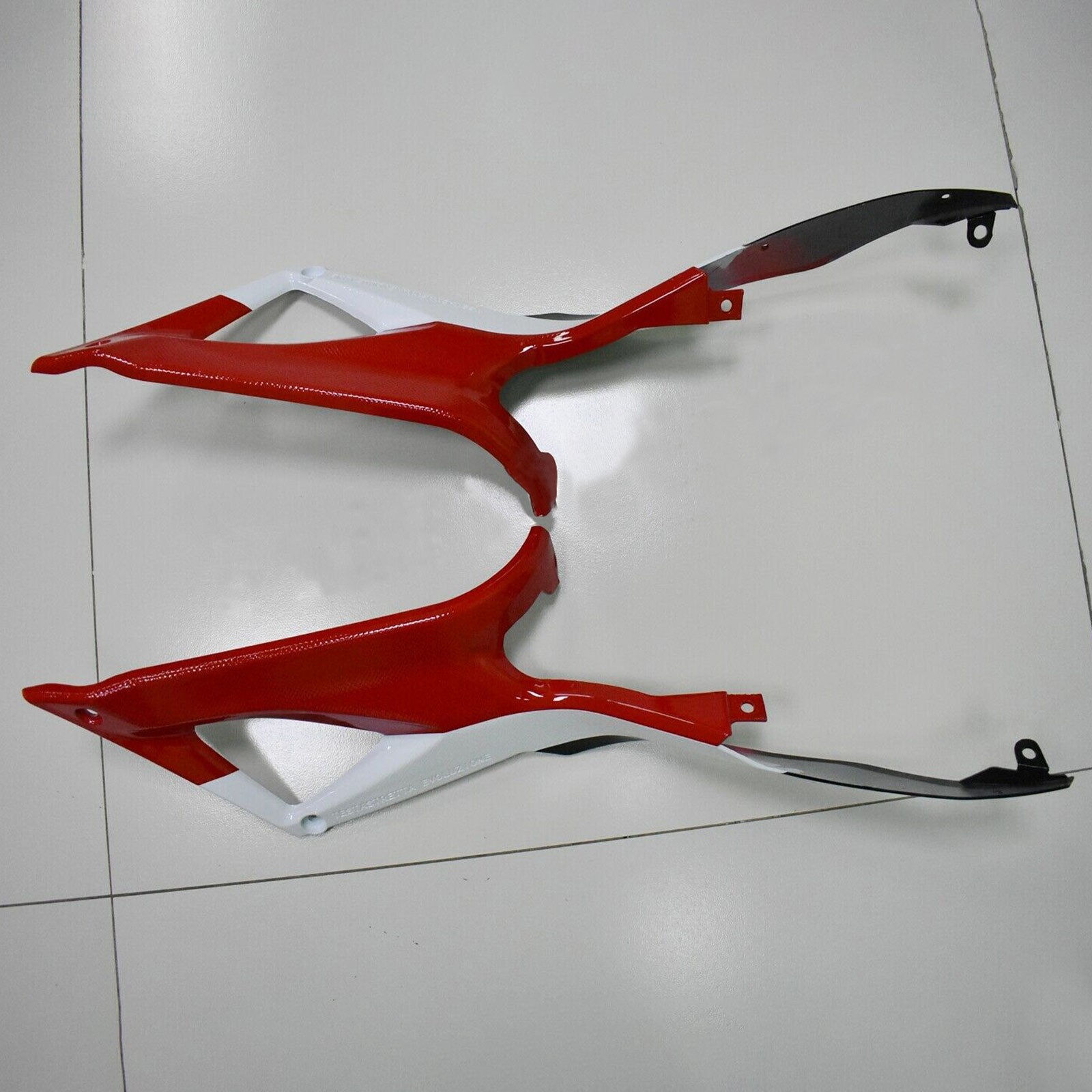 Amotopart 2007-2012 Ducati 1098 1198 848 Red White Fairing Kit