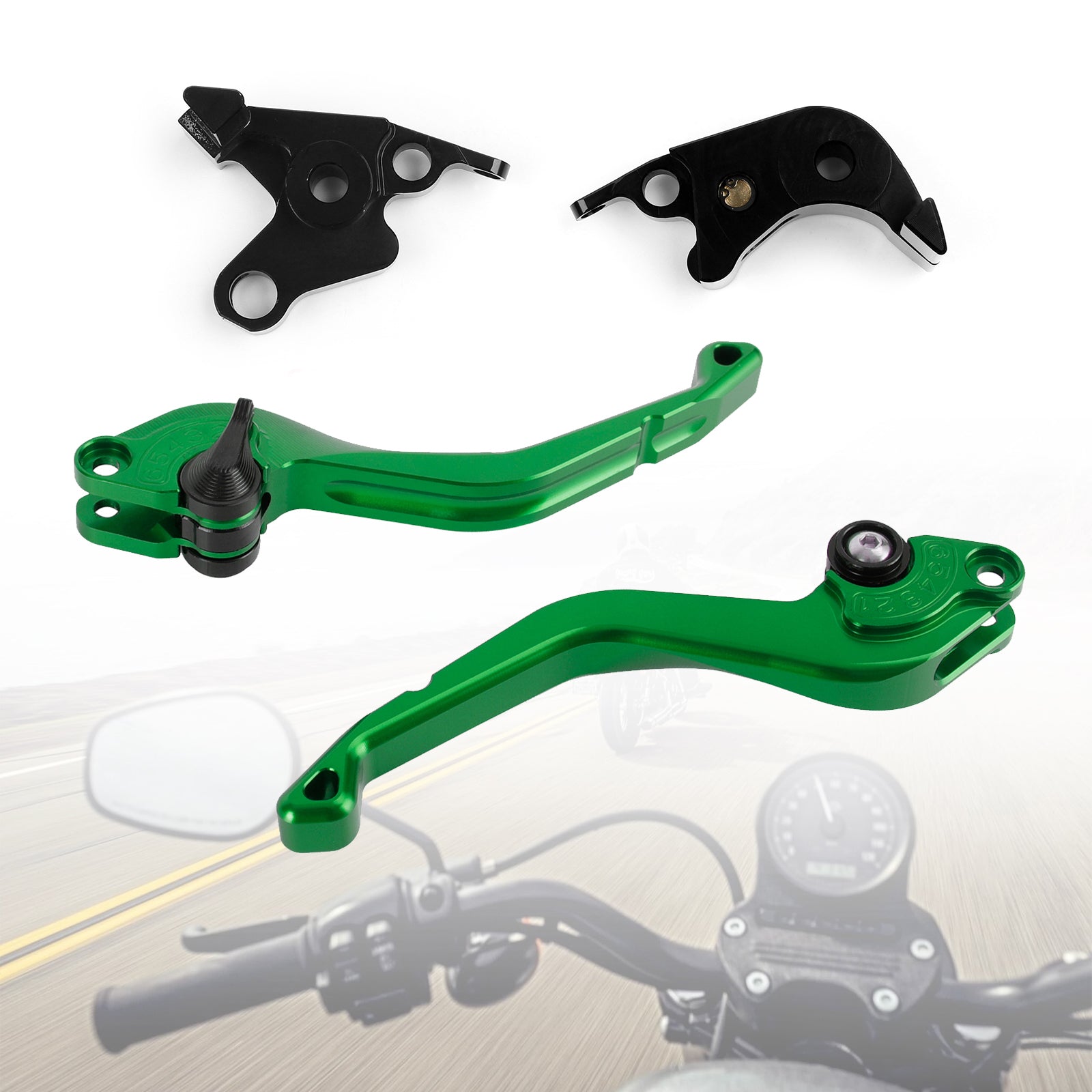 Leva freno frizione corta CNC adatta per Suzuki B-KING 2008-2011