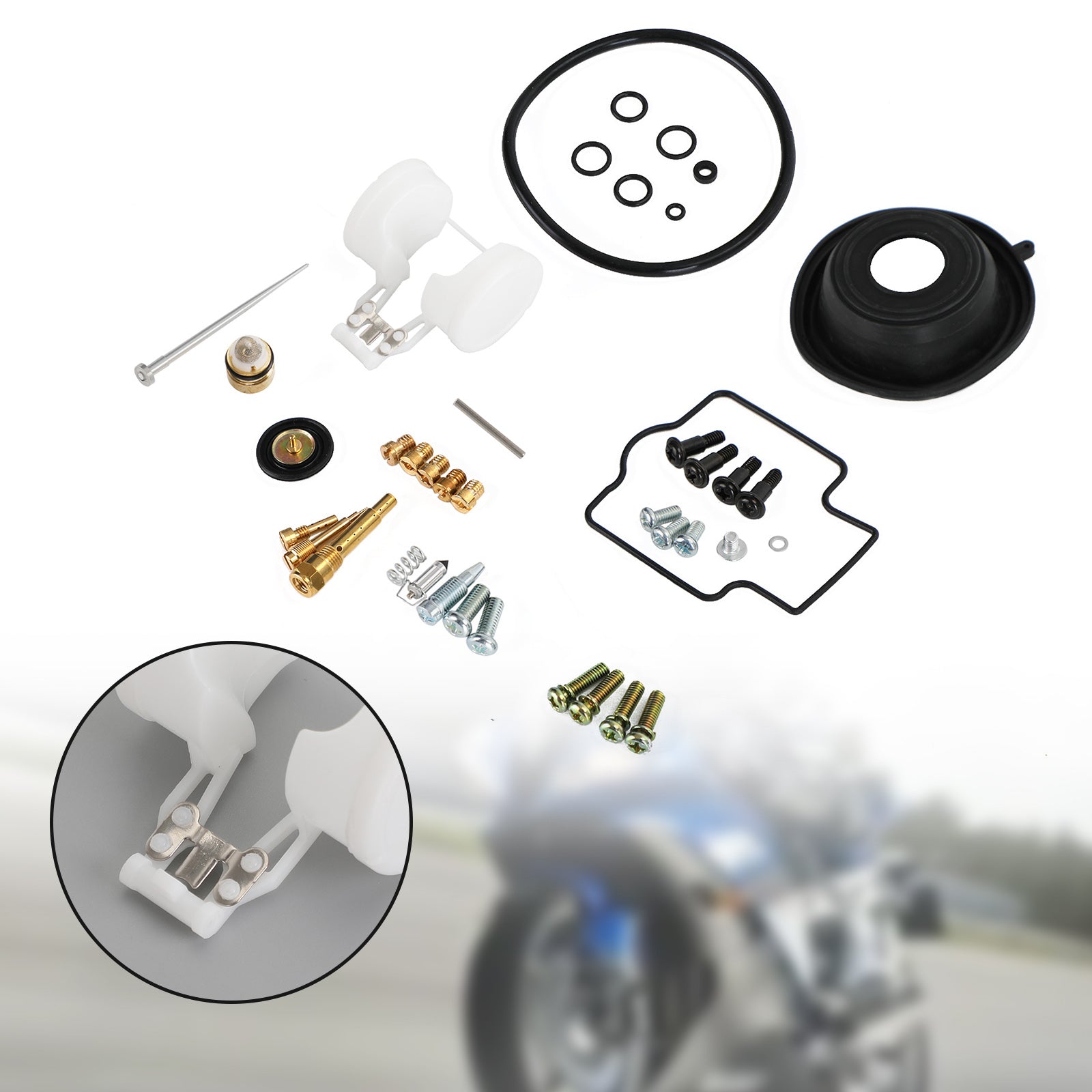 Kit de reconstruction de carburateur adapté pour Ninja ZX-9R GPZ900R ZX900A/B/C 1994-03 générique