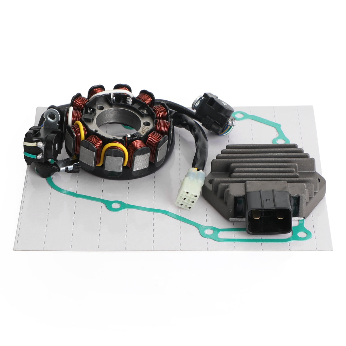 Set guarnizioni raddrizzatore regolatore statore generatore per Honda CRf450r 2015-2016 generico