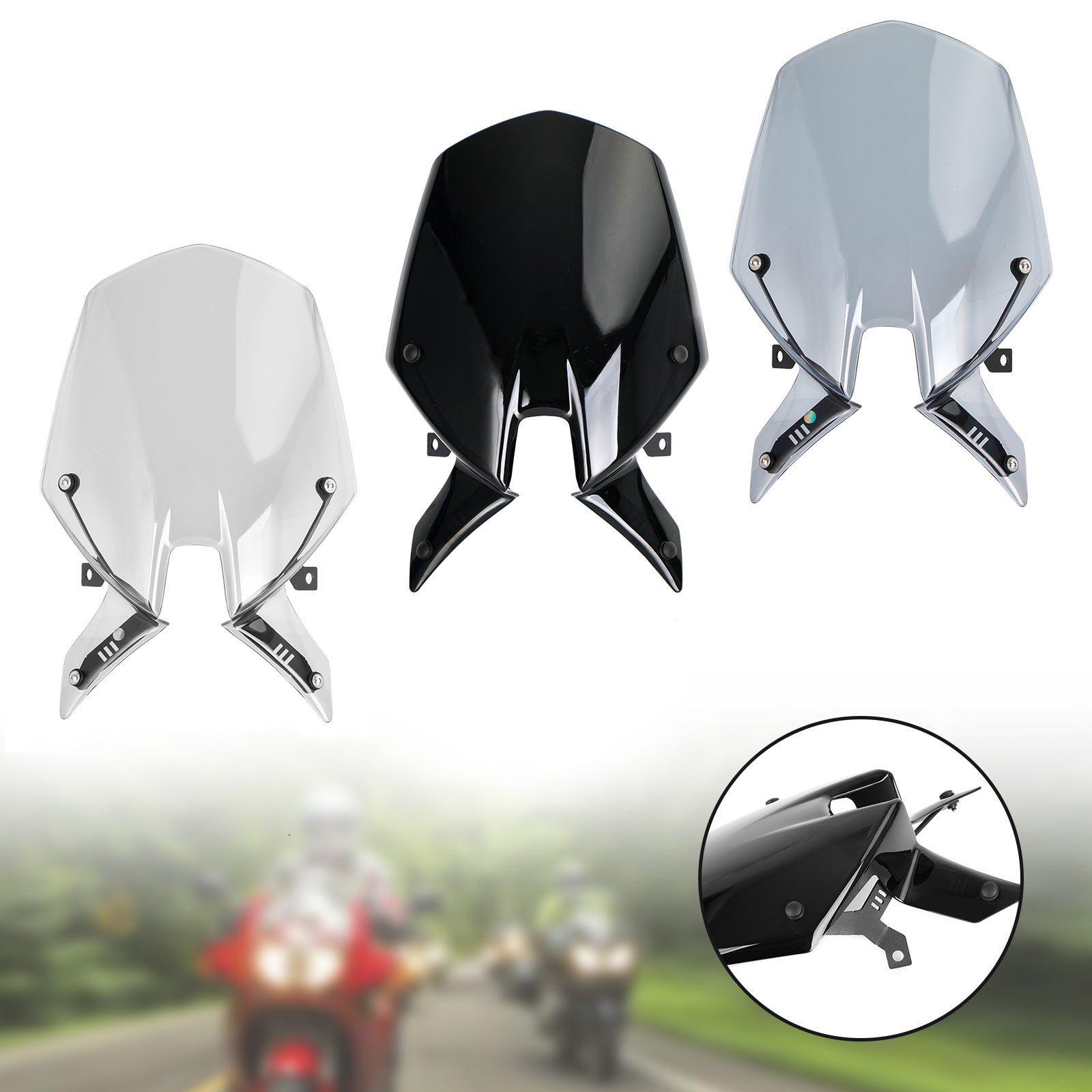 Windshield WindScreen fit for DUCATI Monster 937 / 950 2021-2022 Generic