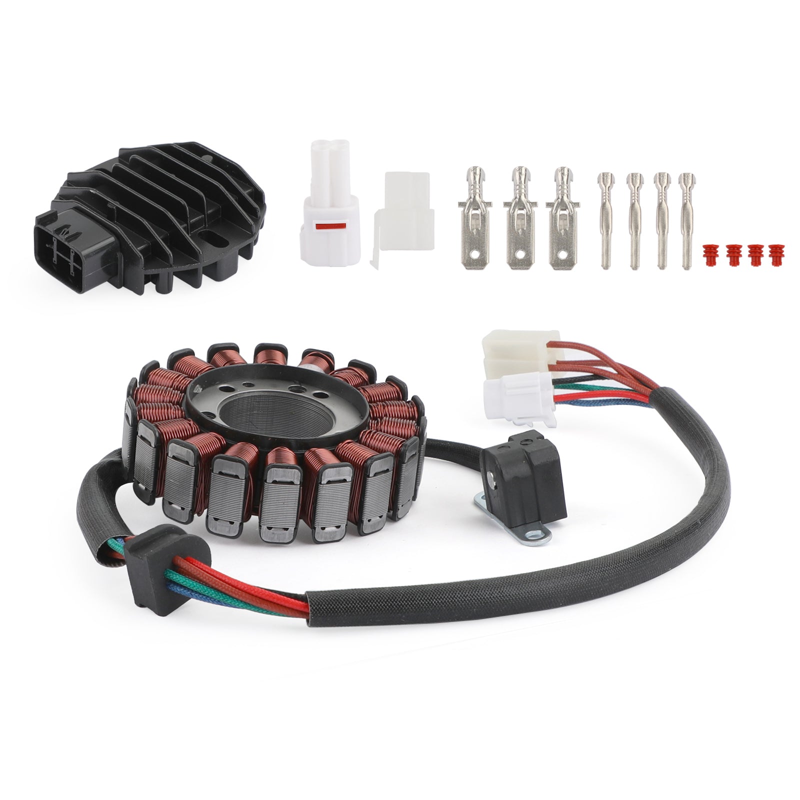 Stator et régulateur de générateur adaptés pour Suzuki LTZ400 Quadsport Z400 ATV 2003-2008