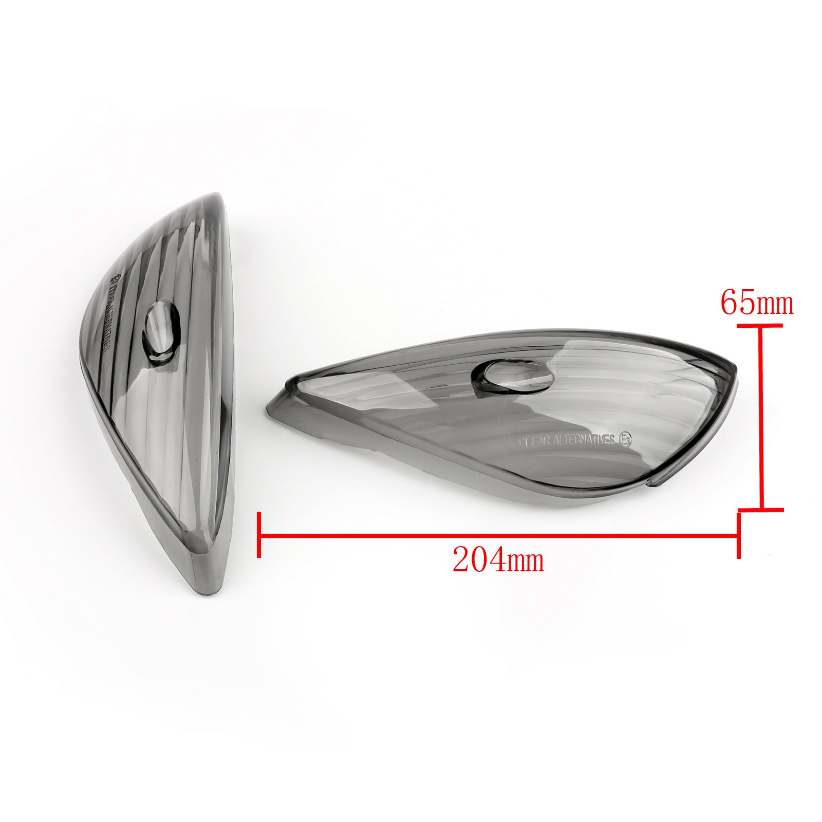 2 lentilles lumineuses pour clignotants de moto, pour HONDA CBF600/CBF600S toutes années B