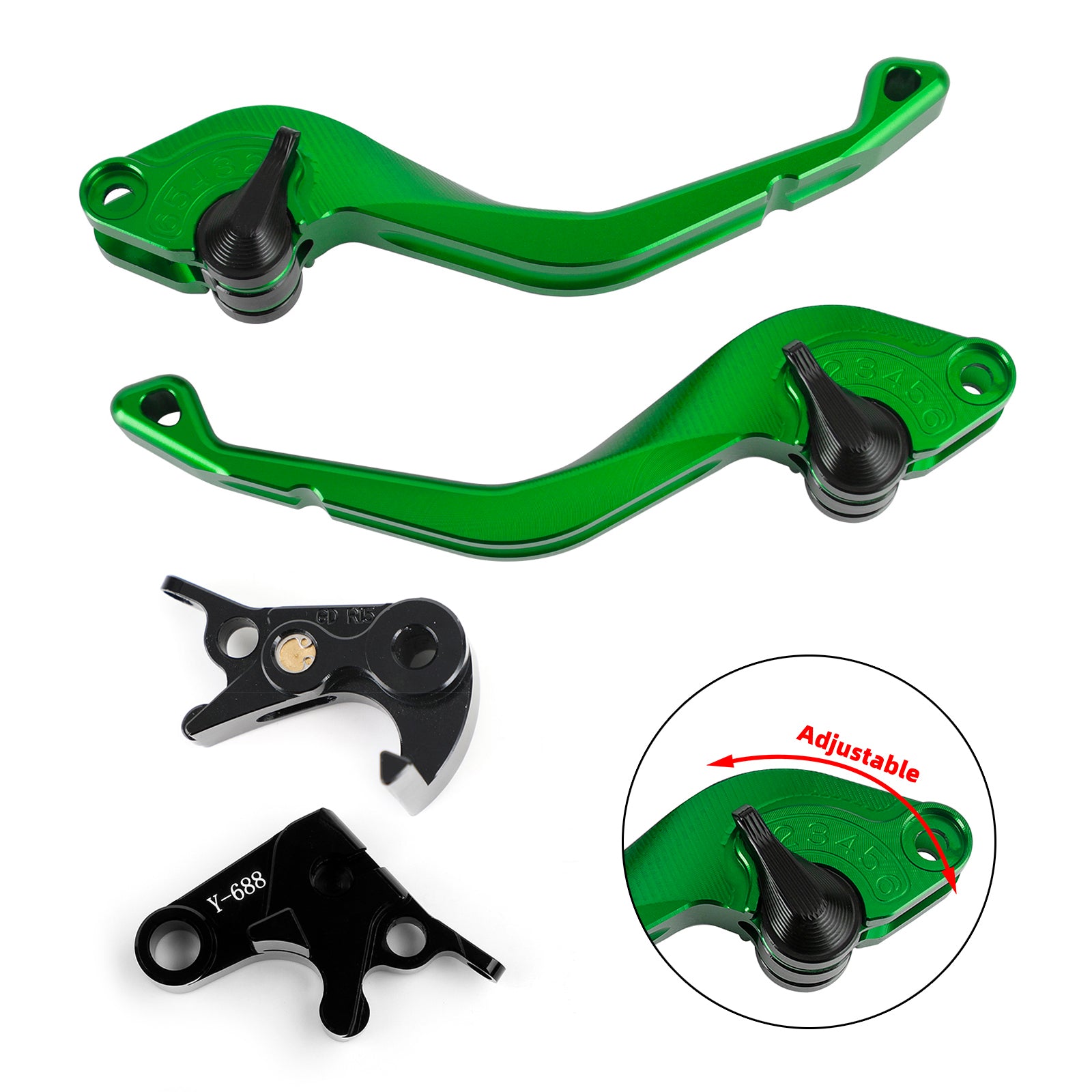 NEW Short Clutch Brake Lever fit for Yamaha YZF R1 R1S R6  MT-09/SP Tracer