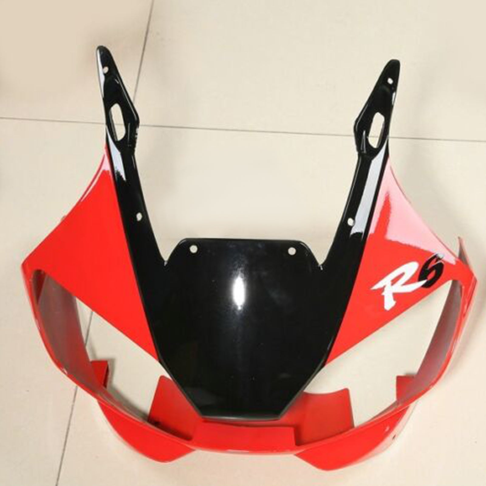 Amotopart 1998–2002 Yamaha YZF R6 rot-weiß-schwarzes Verkleidungsset