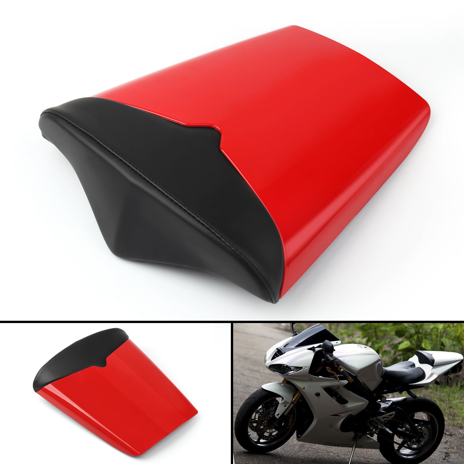 06-12 Triumph Daytona 675 Rear Pillion Seat Cowl Cover