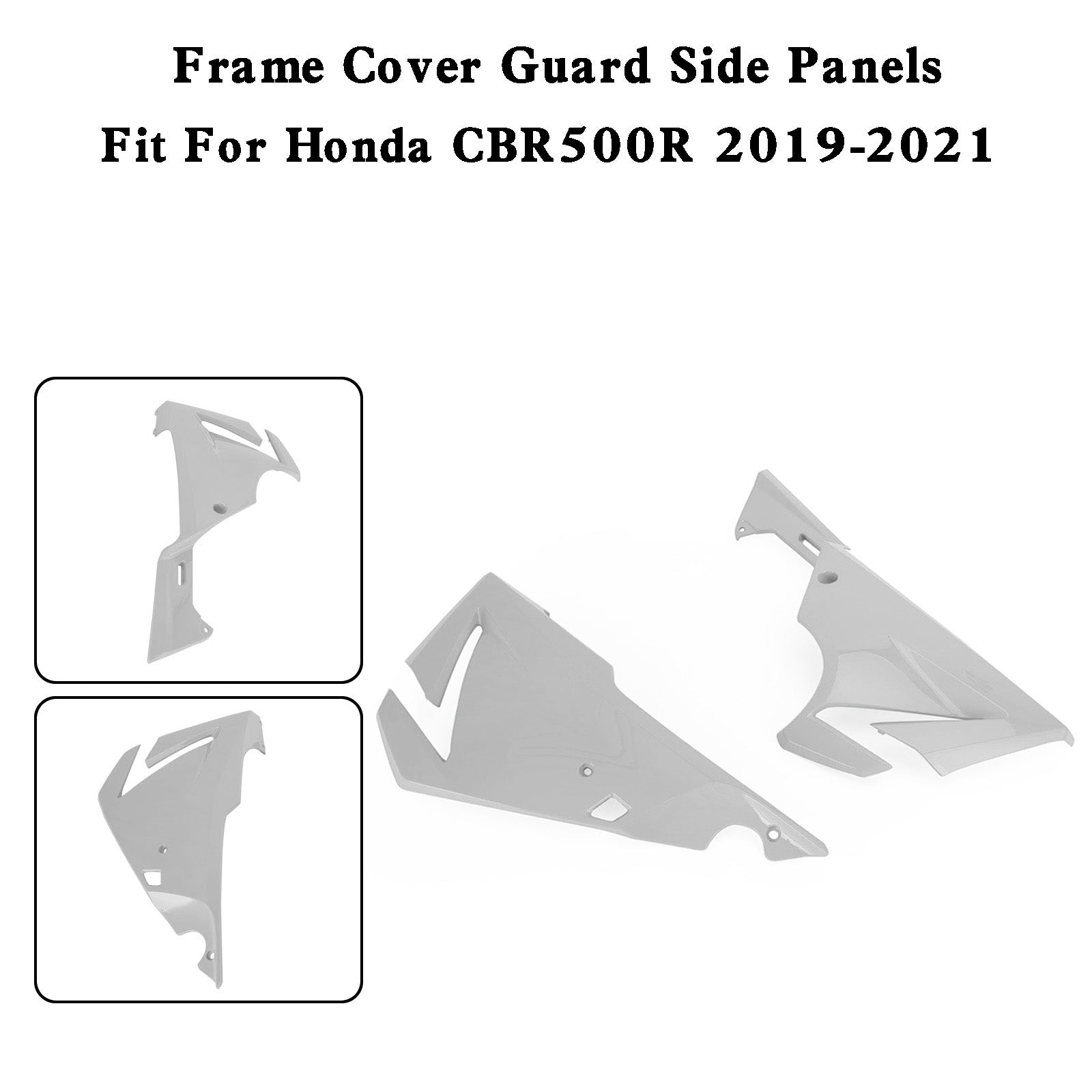 Side frame Panel Cover Fairing Cowl for Honda CBR500R 2019-2021 Generic