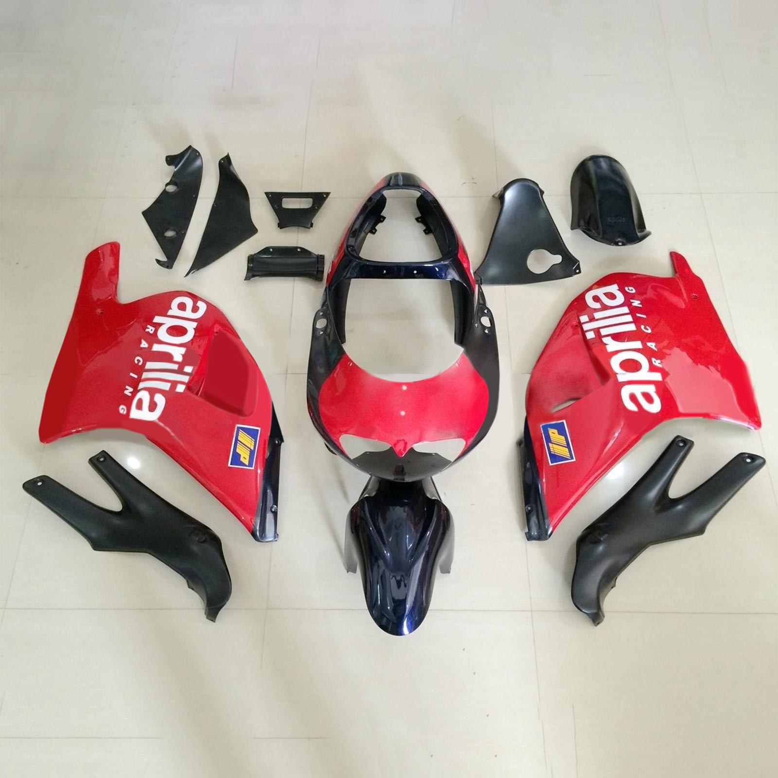 Amotopart 1994-1997 Aprilia RS250 Red&Black Fairing Kit