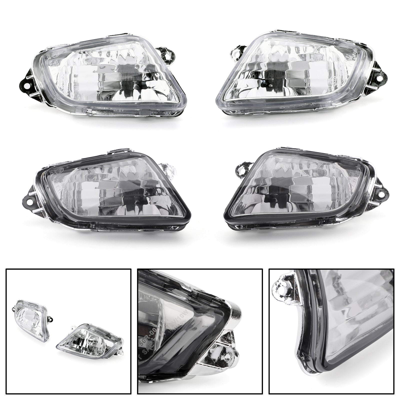 Lentes de intermitentes delanteros para Honda CBR1100XX 1999-2006