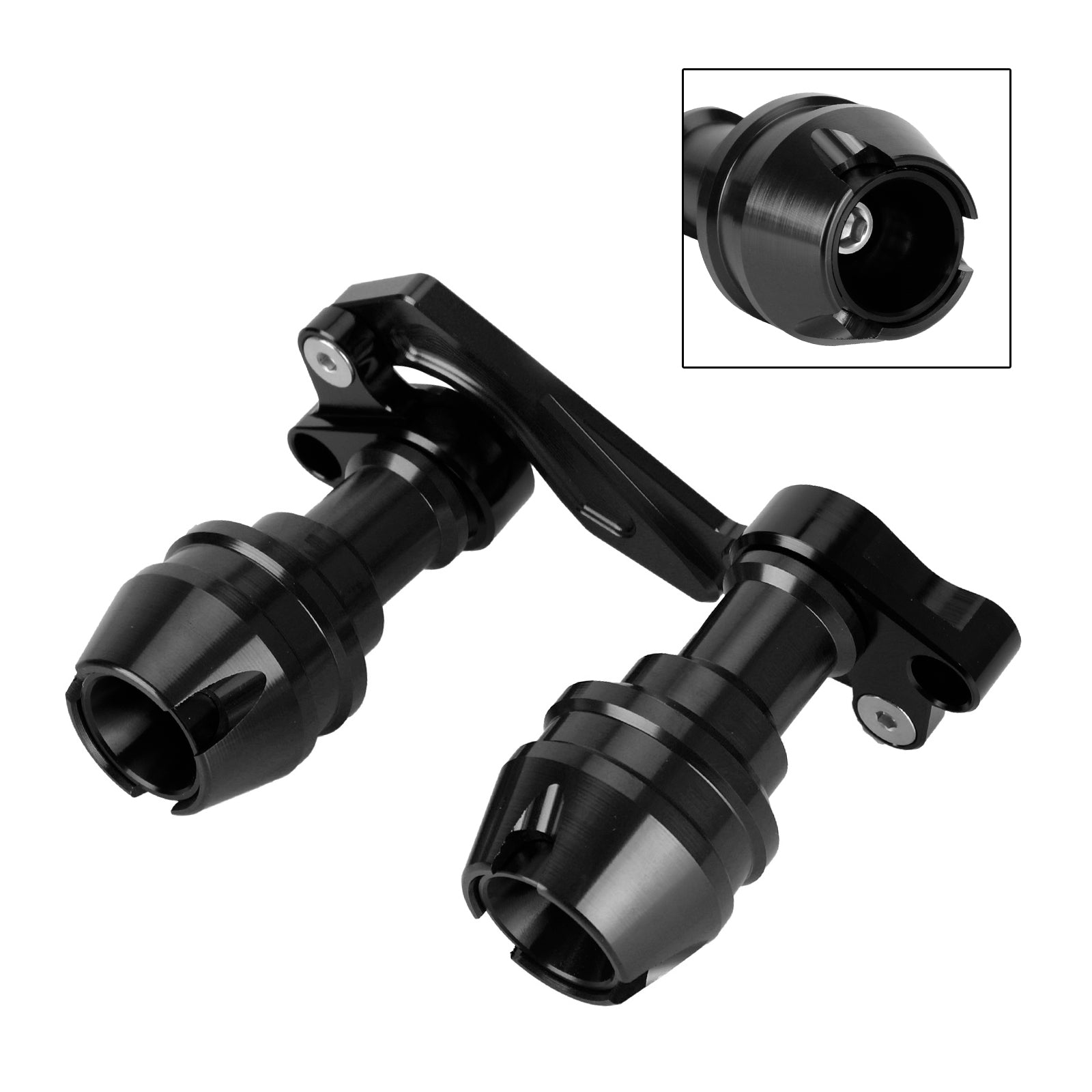 Cnc Anti-Crash Frame Sliders Protector Fit For Yamaha Nvx Aerox Nmax 15-19