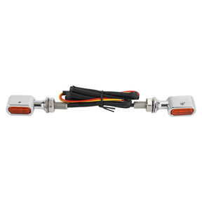 Indicatore di direzione Sportster Touring Dyna Softail LED Mini E Mark posteriore