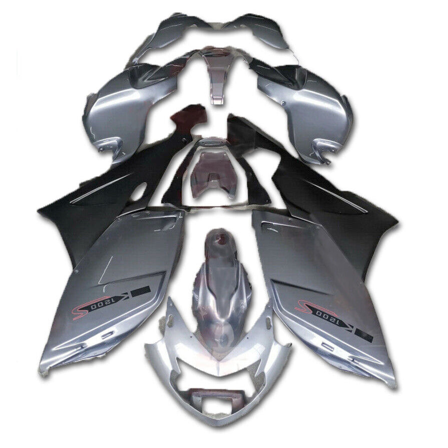 Amotopart BMW 2005-2010 K1200S Sliver Fairing Kit