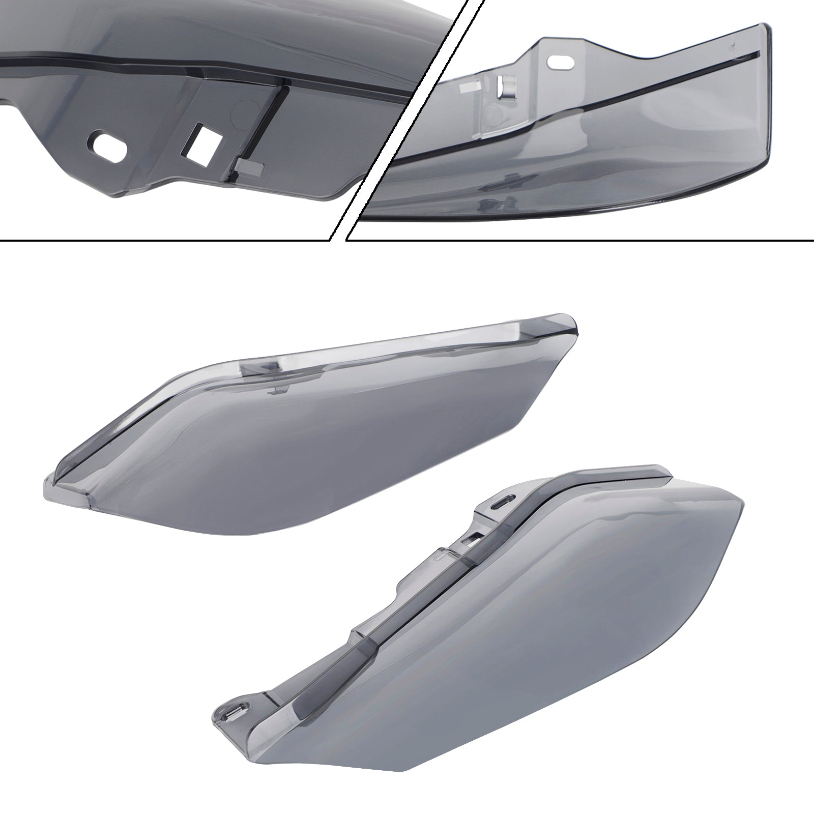 Protector embellecedor deflector de calor de aire de marco medio apto para modelos Touring y Trike 09-16