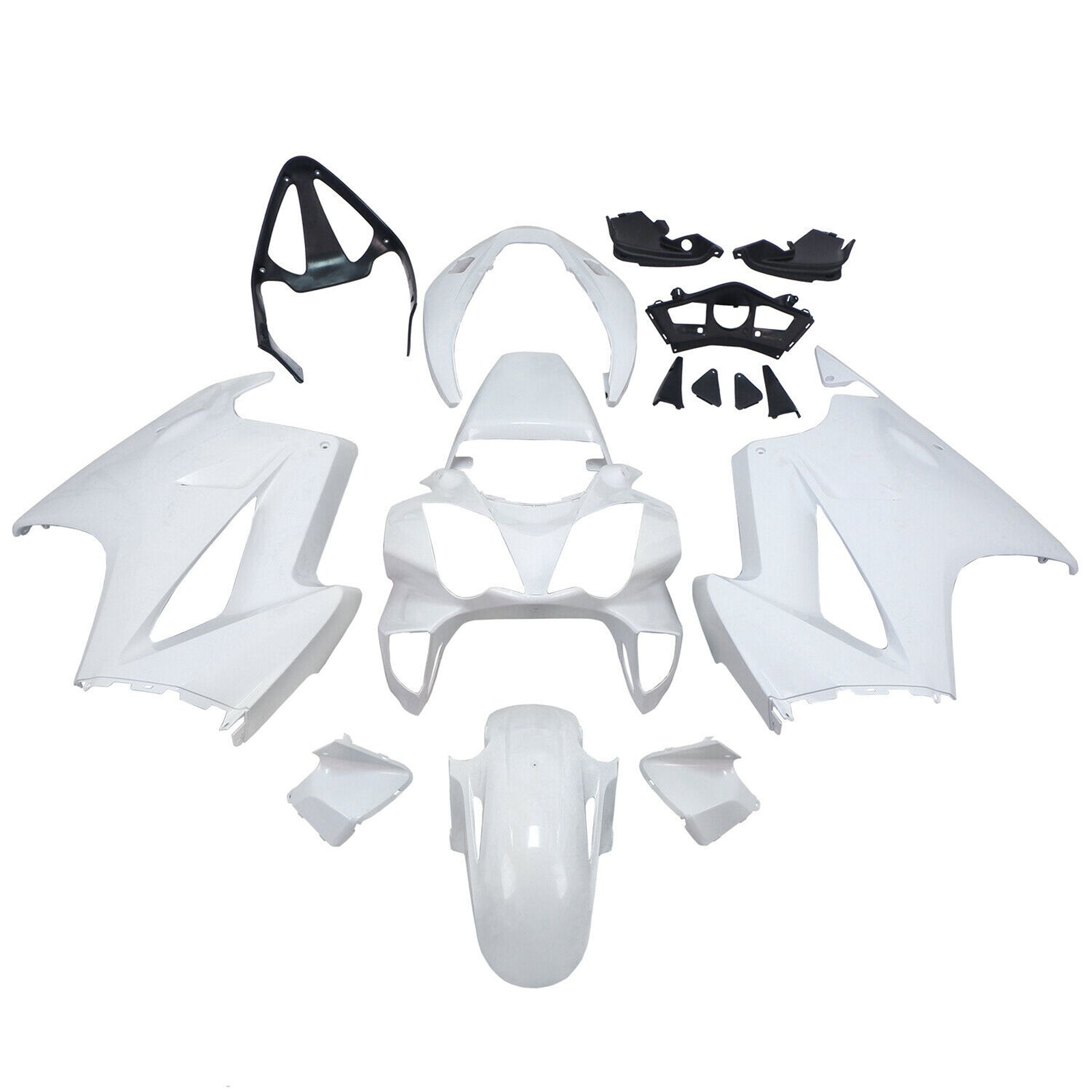 Amotopart Honda VFR800 2002-2012 Kit de carenado sin pintar