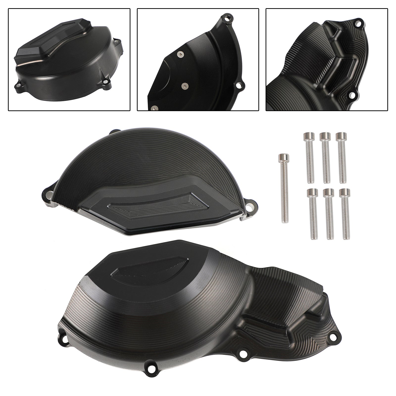 Protezione per carenatura della copertura del motore dello statore in plastica per Aprilia Rs 660 2010-2022 2021 Rosso generico