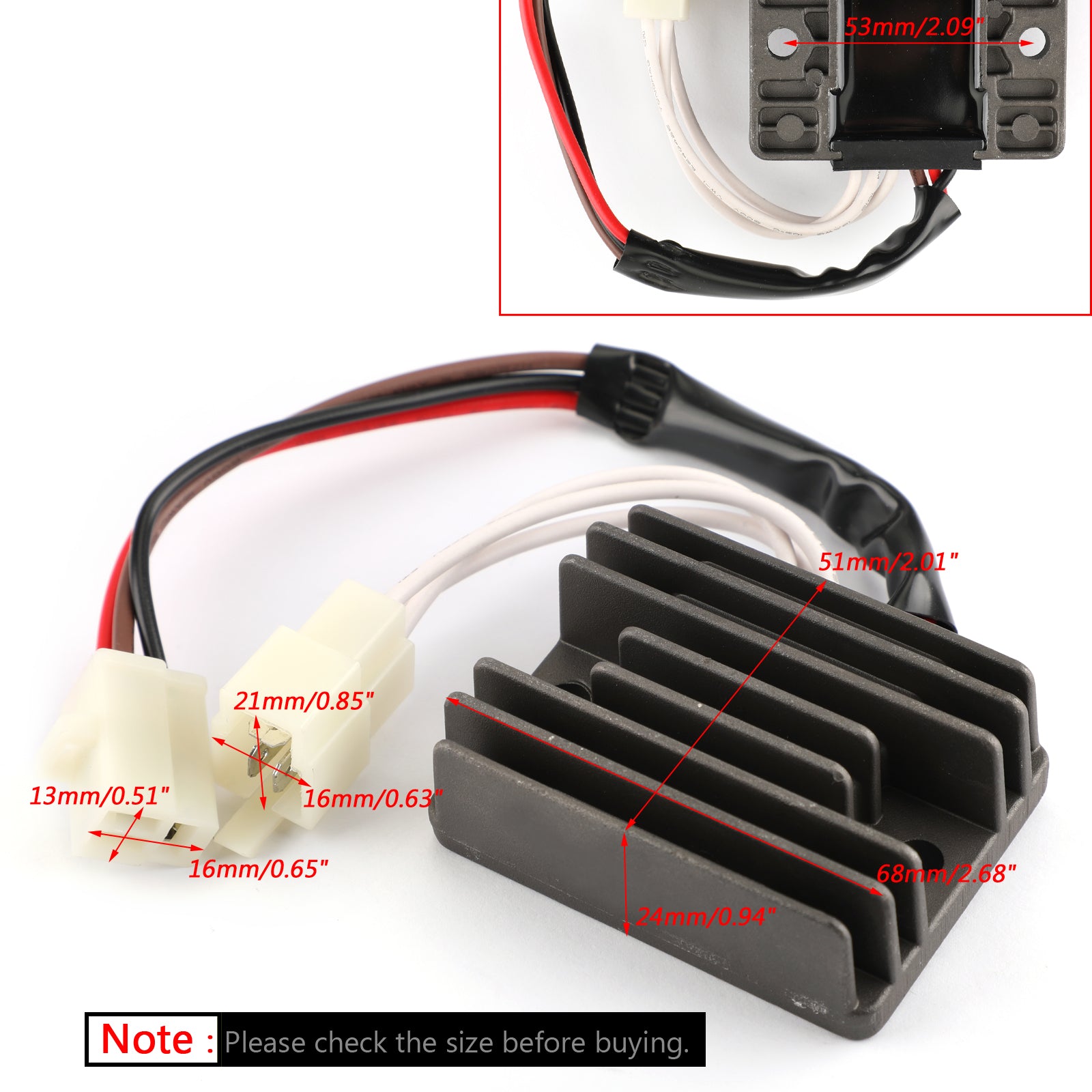 Spannungsgleichrichterregler für Yamaha Exciter 185 SR185 TZR/RZ/SR125 RD125LC Generic