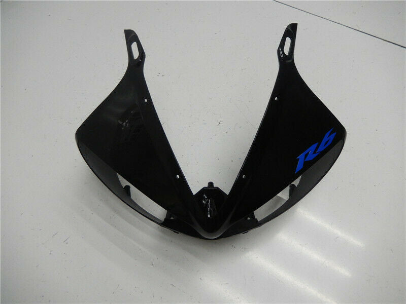 Amotopart 2005 Yamaha YZF R6 Fairing Blue Black Kit