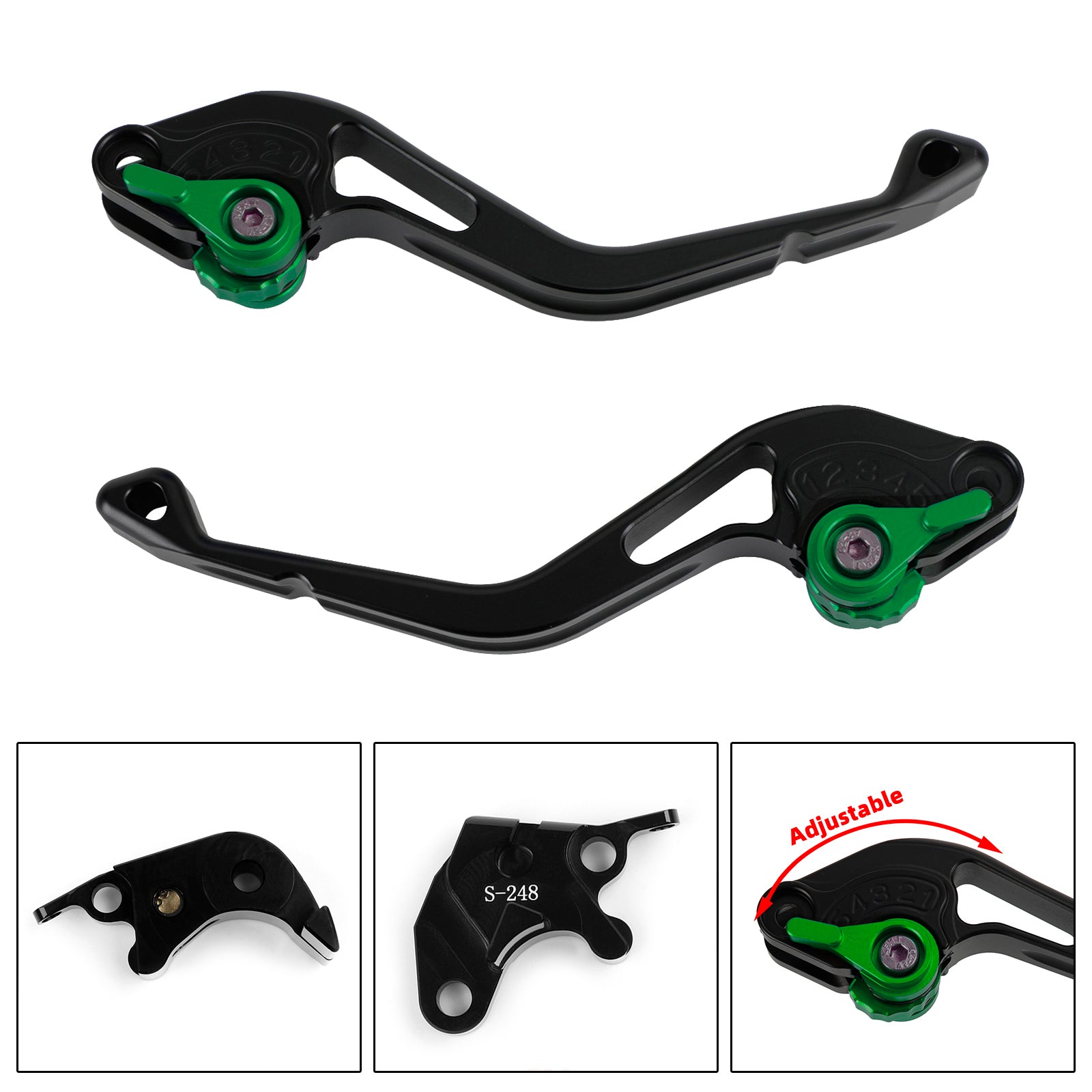 NEW Short Clutch Brake Lever fit for Suzuki GSXR600 GSXR750 2004-2005