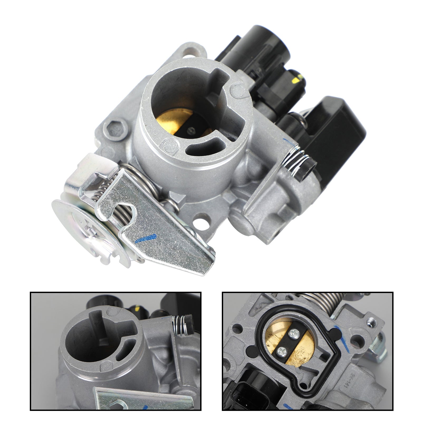 Throttle Body Assembly fit for Honda Vario 125 FI/I Helm-IN 16400-KZR-601 Generic